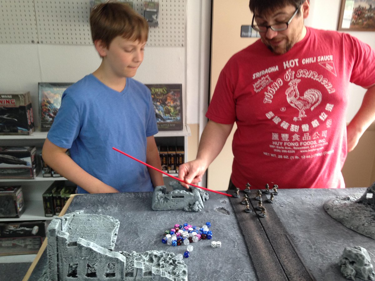 DrawbridgeGames's tweet image. Warhammer 40,000 demos!
#40K #Warhammer40K #GamesWorkshop #tabletop #games