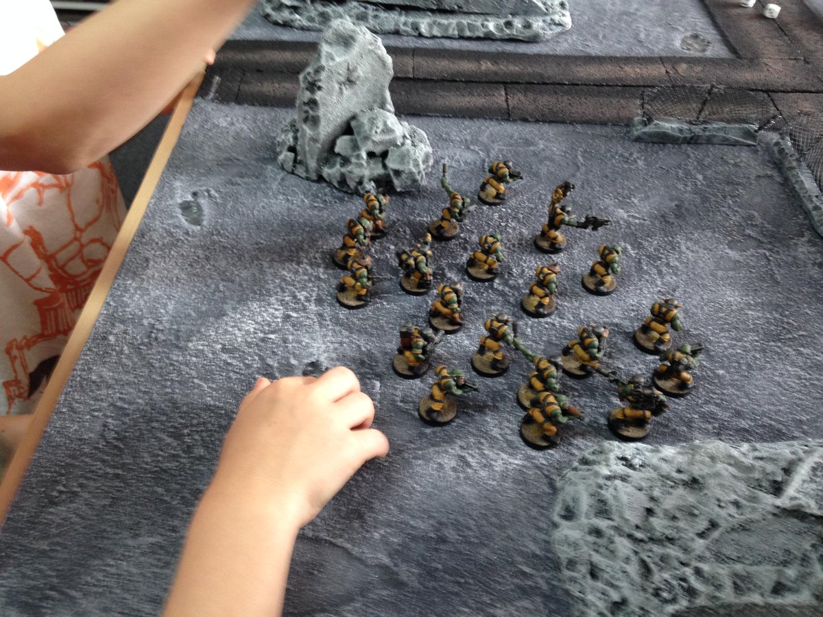 DrawbridgeGames's tweet image. Warhammer 40,000 demos!
#40K #Warhammer40K #GamesWorkshop #tabletop #games