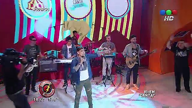 SoyMaxiFalcon's tweet photo. FELICITACIONES #500PSC!!! Para el Cierre sono en #TelefeHD "Canta (la Vida es una Fiesta)" por los @viemoficialok http://t.co/GgehhnVQS8