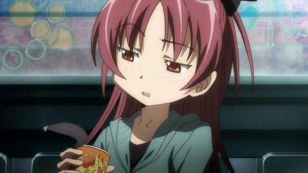 weebcrushes's tweet photo. Kyoko Sakura (Puella Magi) http://t.co/iwbeV5mUCL