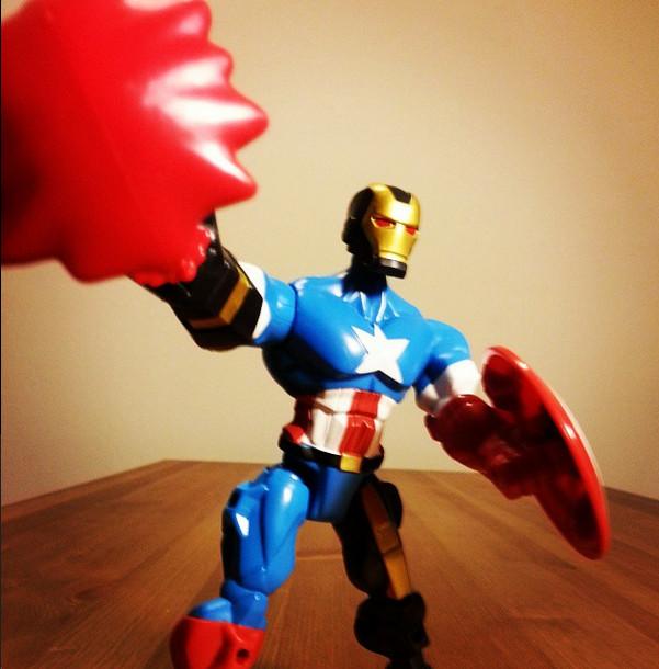 ToyBuddies's tweet photo. #Marvel #SuperHero Mashers! #IronMan and #CaptainAmerica mashup! #toys #Avengers #fun See it https://t.co/xGTvua6FnP http://t.co/2zhRuflzh0