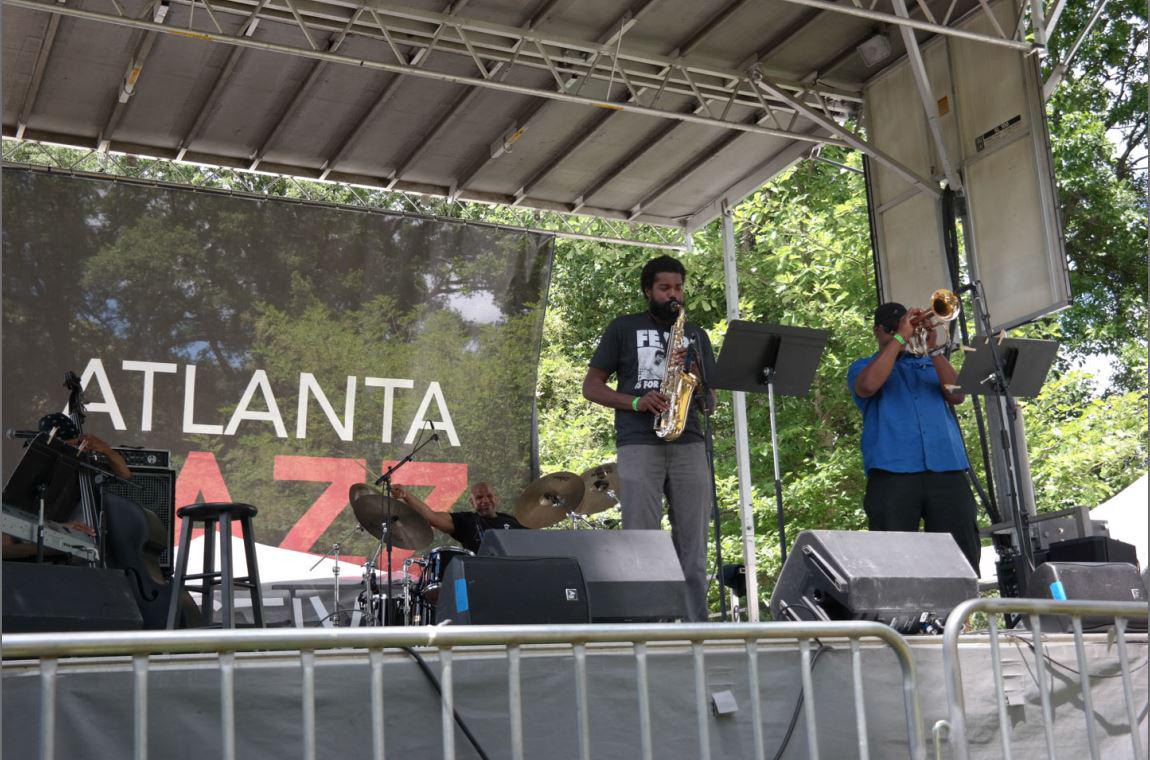 LeroyCarsonJr's tweet photo. 2015 Atlanta Jazz Festival was Fantastic http://t.co/E89BuOtiI9