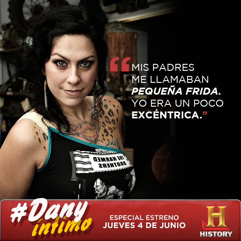 HistoryLA's tweet photo. ¿Quieres saberlo todo sobre @daniellecolby? #DanyIntimo, este jueves solo por @HistoryLA http://t.co/A8AJijWYLG http://t.co/HGNO8nd7gz