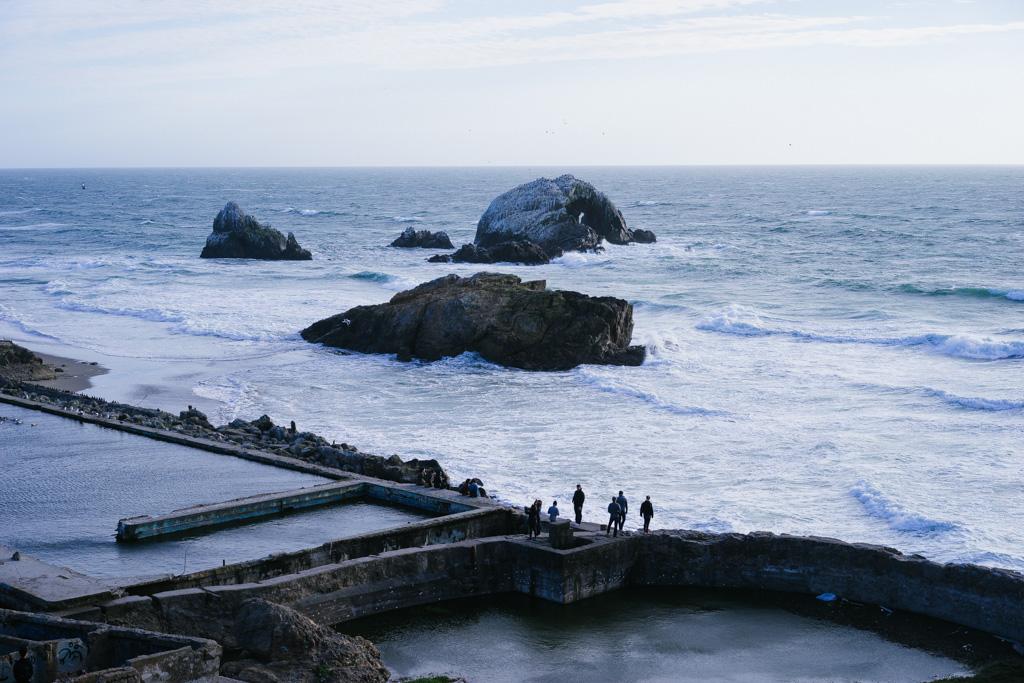 sutro baths. #sanfrancisco