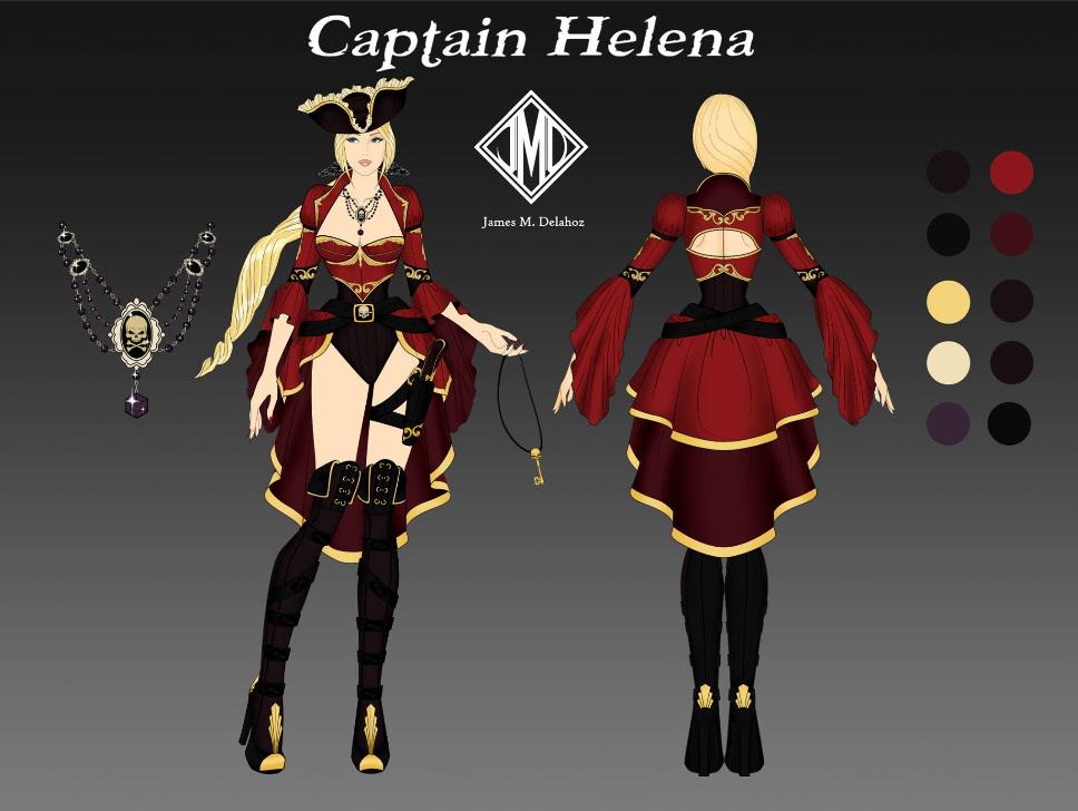 #DOACostumes #Captain Helena