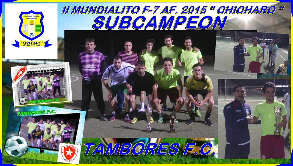 TROFEOCHICHARO's tweet photo. II MUNDIALITO 2015 CHICHARO
SUBCAMPEÓN
TAMBORES F.C.
@TAMBORES4 
En http://t.co/SyEnzYgqPw http://t.co/EMCrRIP8FL