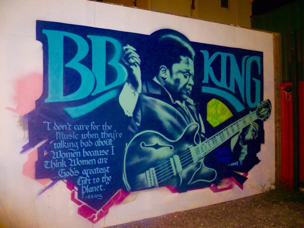josbrient's tweet photo. A new member for the Band Up In The Sky 
RIP BB KIng
Location The Artworks Elephant London SE17 1AY
By Artful Dodger http://t.co/PN8pOAg5bw