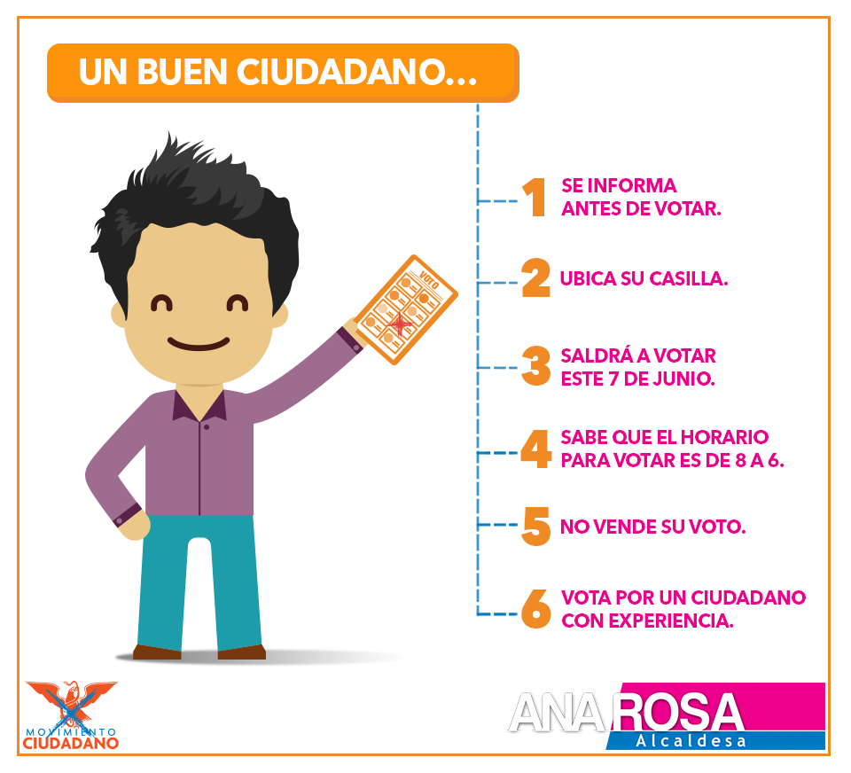 anarosapayan's tweet photo. El futuro de #Mérida está en la decisión de los ciudadanos, ¡vota valiente! http://t.co/ArdVBFNFRK