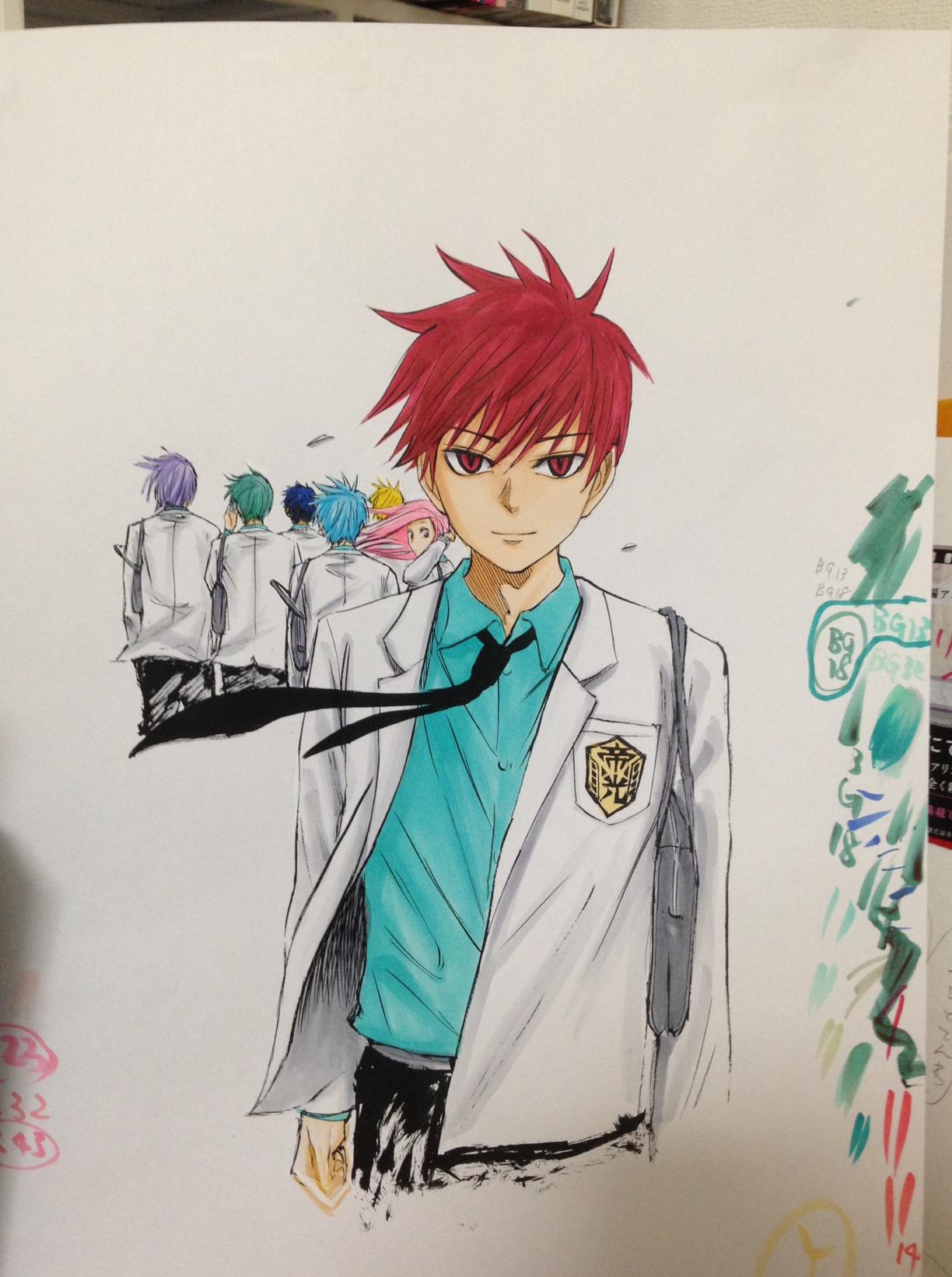 漫画家 高橋一郎 黒バス由来のキャラ紫間と緑原が出演する漫画 おいしいコーヒーのいれ方 応援中 本日発売のジャンプに黒子のバスケreplace Plusの出張版を掲載させていただいたので よろしくお願いします 良ければ読んで下さい Http T Co Cyu0ga78fw