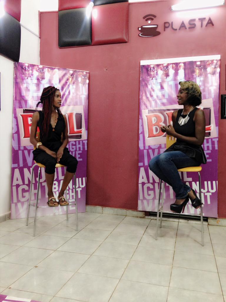 Salma_Slims's tweet photo. I had a blast today with @BanjulNightLive http://t.co/bwQx3trG4m