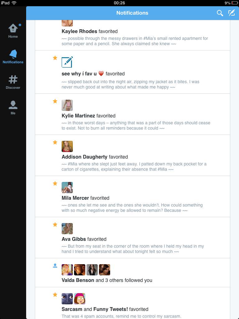 The sheer amount of spam.