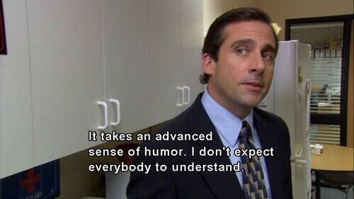 DwightFalse's tweet photo. When I make a joke and nobody laughs http://t.co/G4vYReoKgD