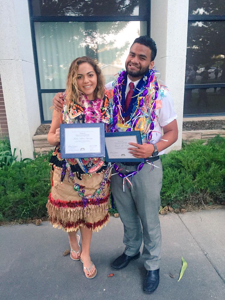 boo_tausinga's tweet photo. Seminary Graduation with my woes 👼🏿 @Tettibear34 @GraceyTuifua http://t.co/XuamQWcTAC