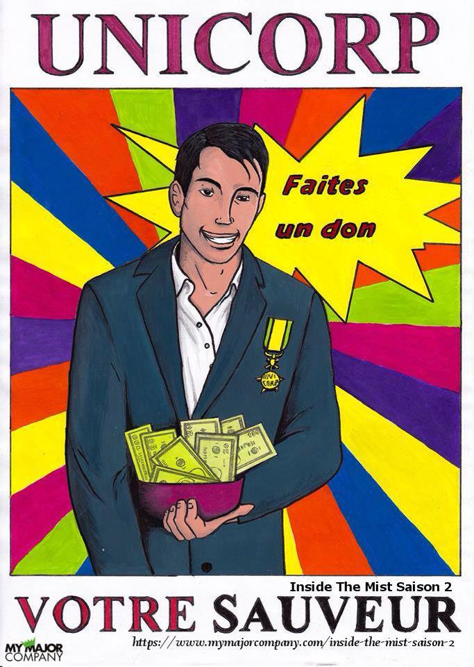 InsideTheMist's tweet image. Faites un don pour soutenir #Unicorp votre SAUVEUR ! #ItMseason2 #InsideTheMistLaCampagne