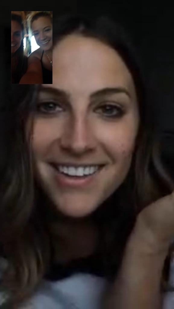 Samwallace's tweet photo. It's like face timing a model @caitystu2 http://t.co/E6OMlapwZv