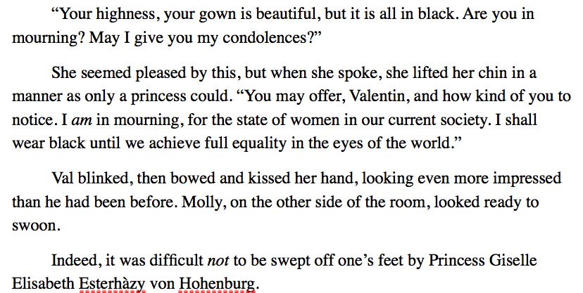 juncullinan's tweet image. I give you Princess Gisa. #ClockworkHeart