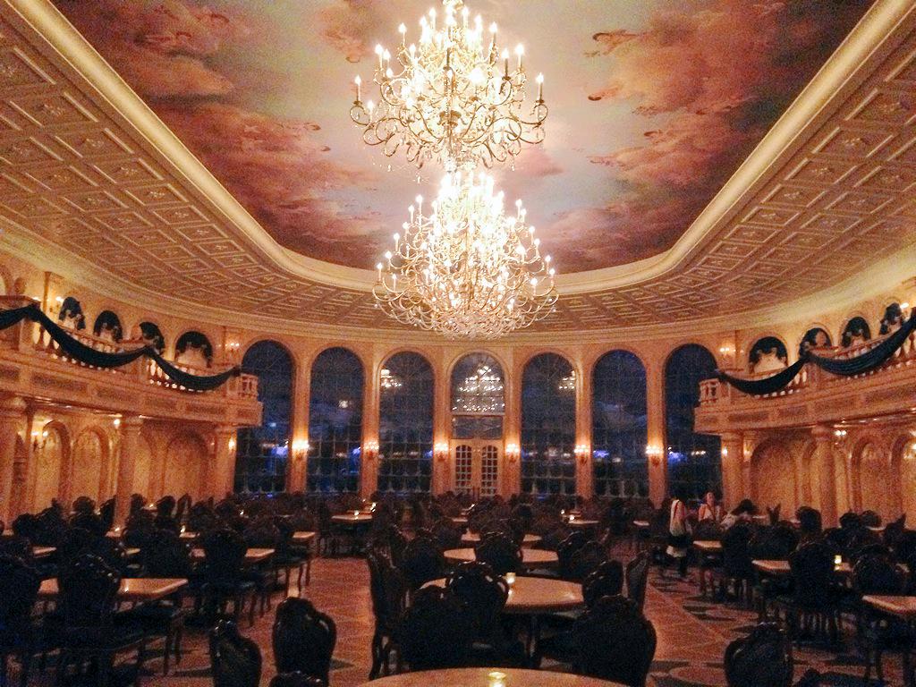 DisneyNoF's tweet photo. Be Our Guest tonight in Fantasyland! #DisneyNightOfFantasy #IPW15 http://t.co/XSnXGxVGrZ