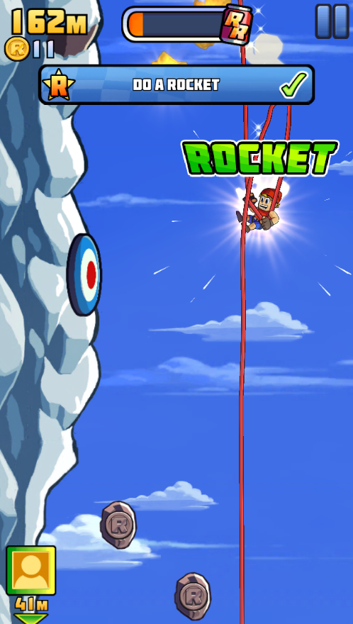 radrappelling's tweet photo. Rip looks completely REMARKABLE here! Tweet us a screenshot if you can do a Rocket too! #RR http://t.co/NM2jo10bO0