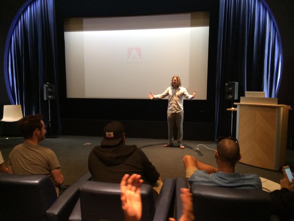 An amazing day with music marketing pro, <a href="/JasonKadlec/">Jason Kadlec</a> at #djcamp <a href="/lafilmschool/">The Los Angeles Film School</a> <a href="/pauloakenfold/">Paul Oakenfold</a>  ivarlive.com