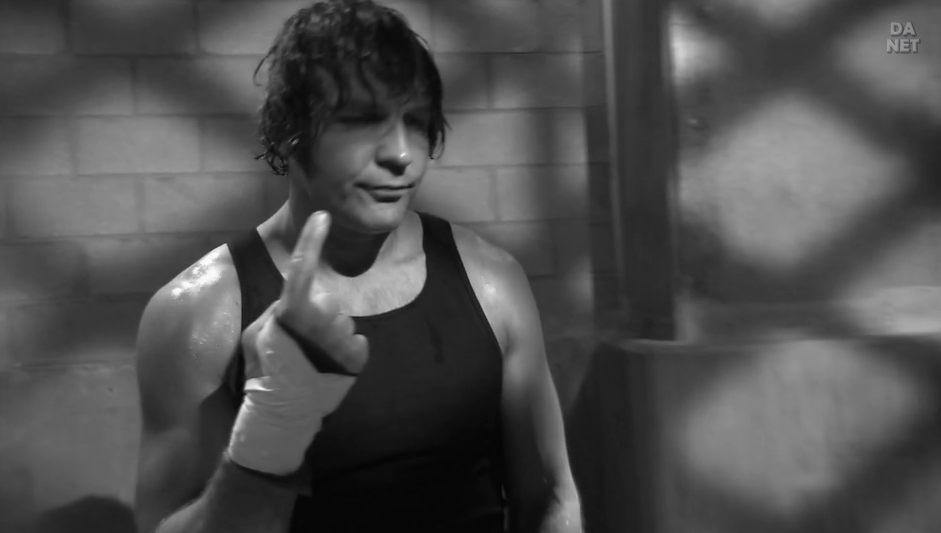 JonMoxleyDotNet's tweet image. Awesome video package and promo from Dean pre match #WWEChamber