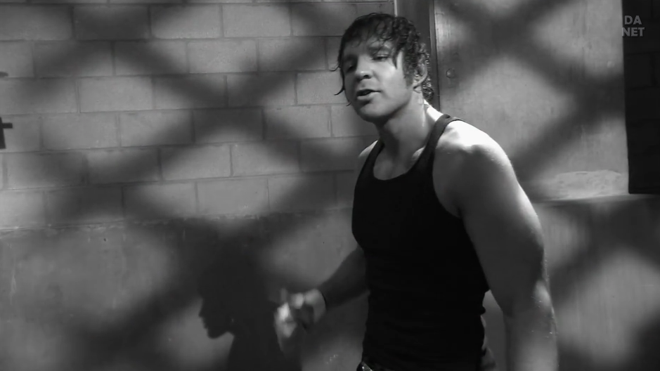 JonMoxleyDotNet's tweet image. Awesome video package and promo from Dean pre match #WWEChamber