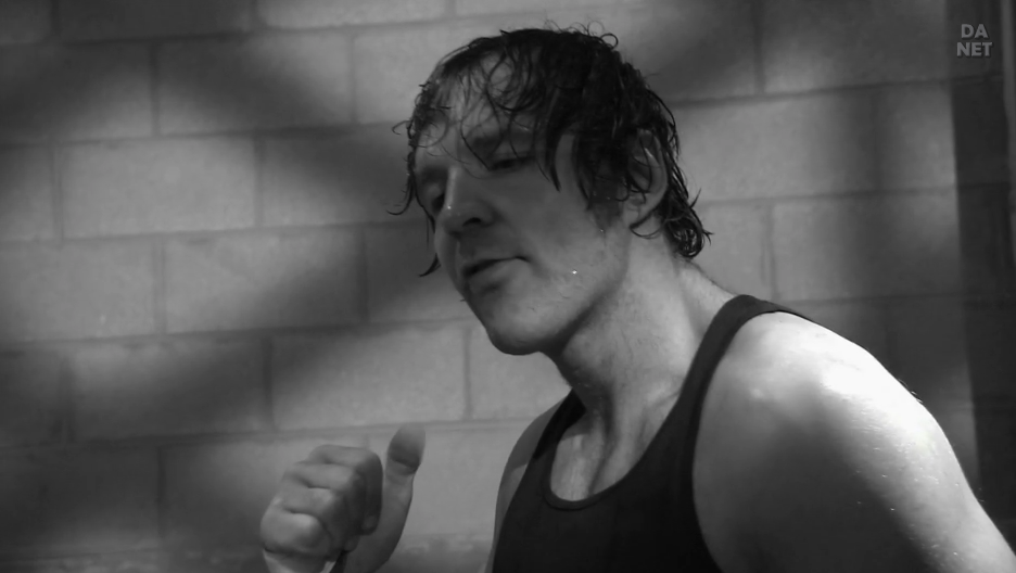 JonMoxleyDotNet's tweet image. Awesome video package and promo from Dean pre match #WWEChamber