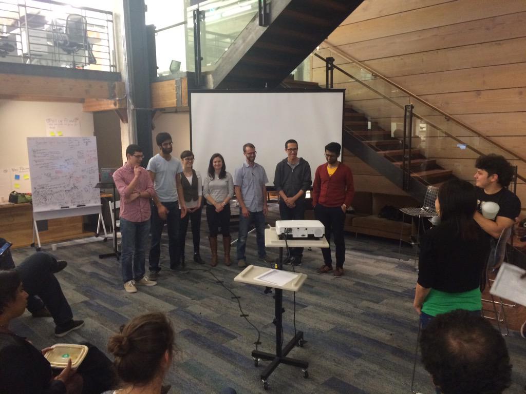 RiaCarmin's tweet image. BeSettled Team are the winners of #HackImmigration