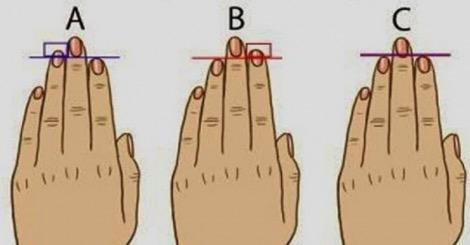OMGltsTrue's tweet photo. What the Length of Your Fingers Really Means. 
Wow.... 😱😱  http://t.co/lbubZxehmK http://t.co/kkCEZaAr2P