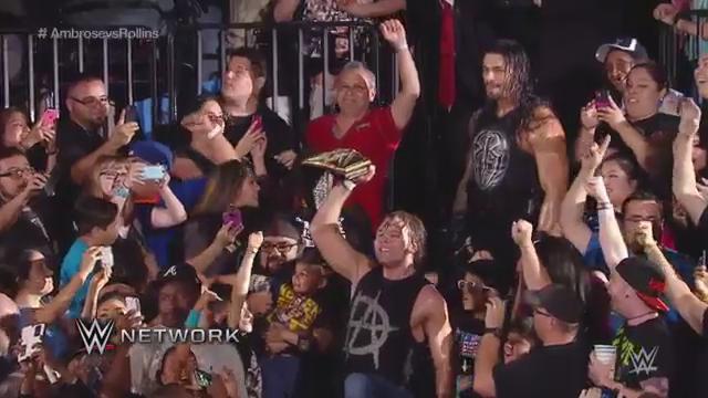 WWEUniverse's tweet image. "The Champ BUYS THE BEER!" - @TheDeanAmbrose
#WWEChamber