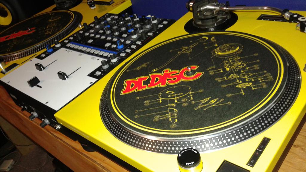 Honestly the best slip mats I've ever used.. get a pair of these at  <a href="/DrDiscHamilton/">Dr. Disc</a>  #turntablism #djlife