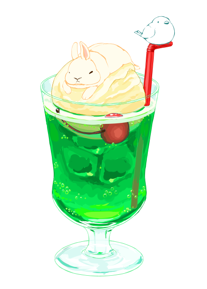 「らくがきのラフ 暑い日が続いてますね 」|らいらっくのイラスト