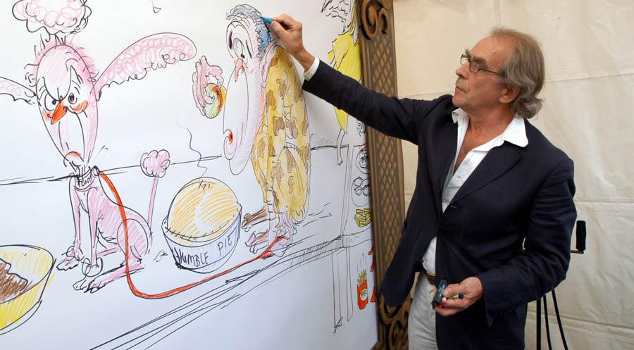 Happy Birthday To Artist Gerald Scarfe. 79 Today.
 