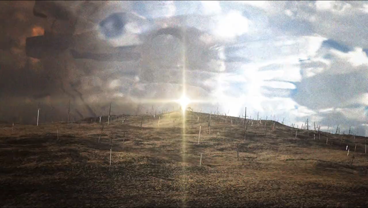 JohnDCP's tweet photo. Loved the way the fight ended. Had obvious but hopeful imagery with the brightening sky. And dat piano EMIYA… #fate21 http://t.co/KgbbeUr3xC