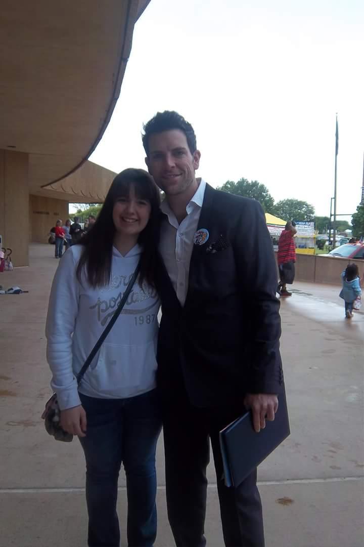 Gleek4Life95's tweet photo. These were 3 &amp; 2 yrs ago today on June 1st. Crazy huh? We need to meet again. Visit Wichita soon! @IamChrisMann ♡ http://t.co/vlzXVbUuAX