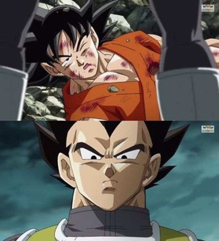 stonetoker's tweet photo. Vegeta steps up #DBZ #DBZSquad #DBZCrew http://t.co/WOBOOuOmIw