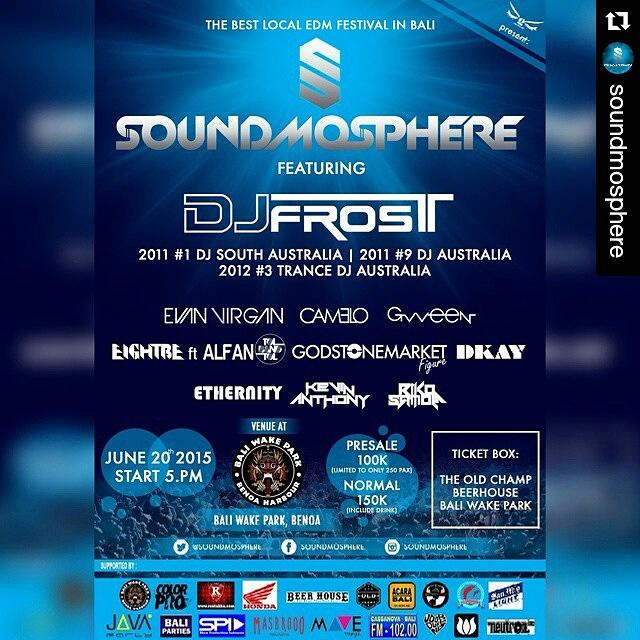 SOUNDMOSPHERE Feat DJ FROST 
at BALI WAKE PARK | June, 20th 2015 | <a href="/soundmosphere/">soundmosphere 2015</a>