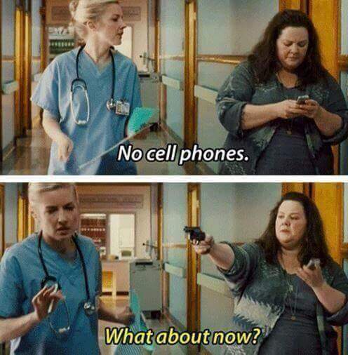workisajerk's tweet photo. When your boss tells you off for your phone at work http://t.co/AuuPgQV2Yl