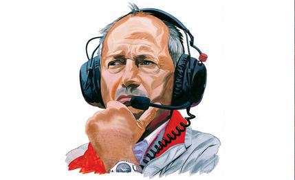 Happy Birthday to the boss, Ron Dennis. I hope have procured you a cake with equidistantly placed candles 