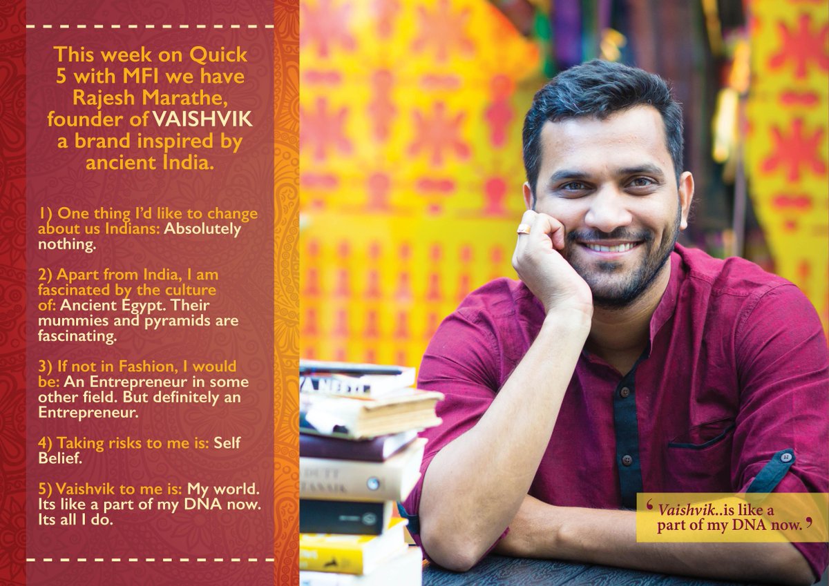 MFIbyMyntra's tweet photo. "I banked on nothing but my SELF BELIEF!" #DIR365 #MFI #vaishvik #Entrepreneur #print #tshirts @thevaishvik http://t.co/7TXWbYvqdg