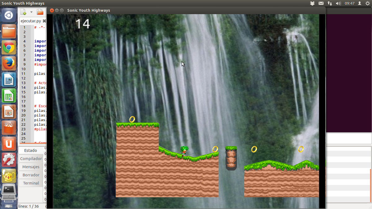 SonicYH1's tweet photo. buenos diias!!Os habiamos dejado un poco desinformados,pero ya volvemos al trabajo.Asi va el juego http://t.co/3KTP86EVle