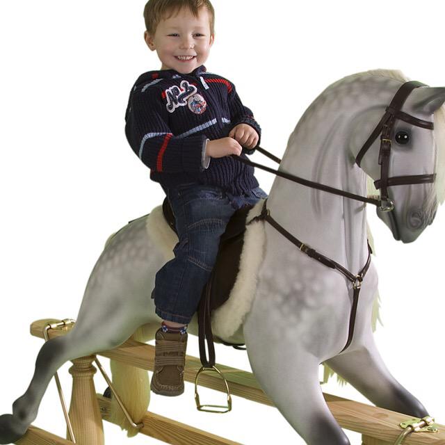 The magic never ends when riding a #luxuryrockinghorse #woodentoys #horse #horses #toys #rockinghorse #rockinghorses