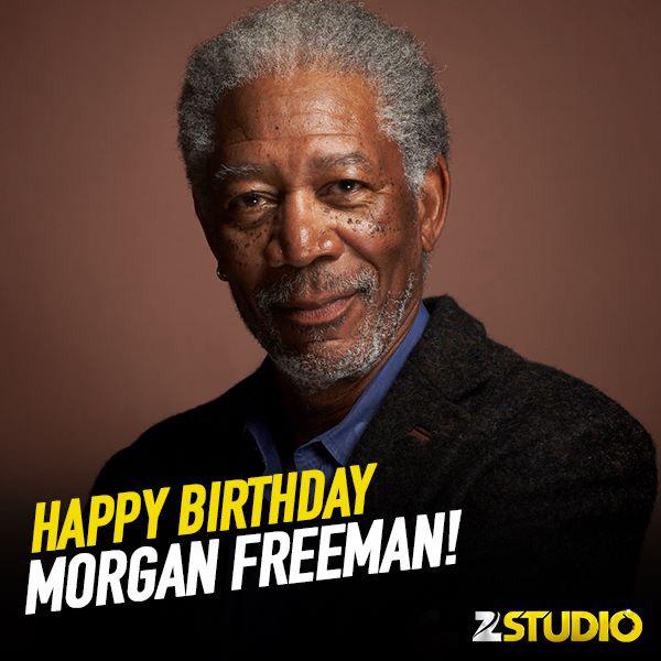 Wishing the man with a Godly voice \ Morgan Freeman \ a very happy Birthday. 