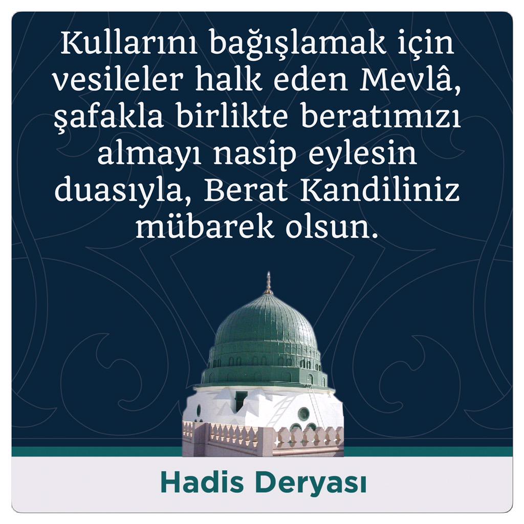 Berat Kandiliniz Mübarek Olsun.