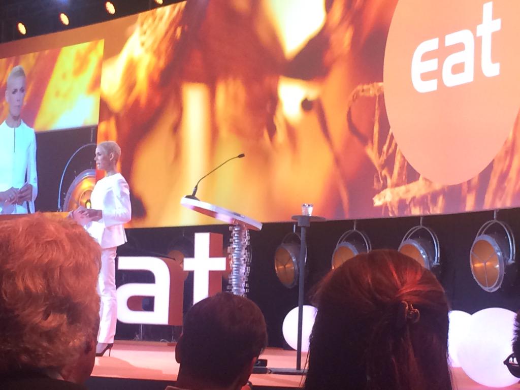 Dr Gunhild Stordalen, who survived a bone marrow transplant, says let's make 2015 ayear for global change. #EATforum