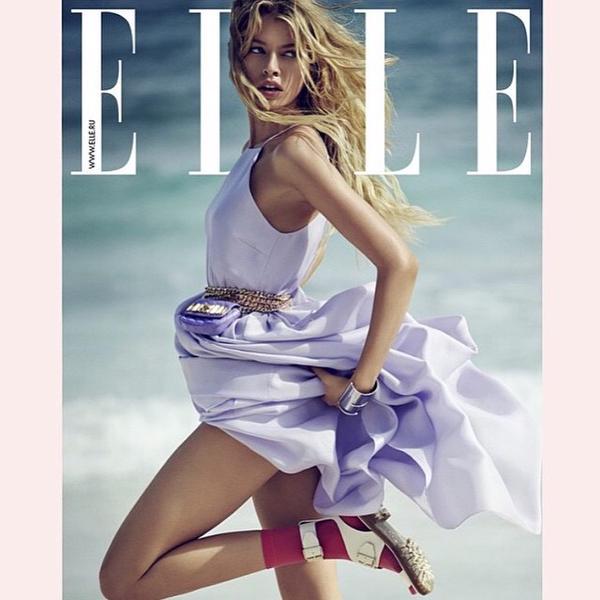 Leons_melis's tweet photo. Neatpaliec no modes! @VictoriasSecret #StellaMaxwell by #BenMorrison for @Elle_ru June 2015 #zekessandelēs http://t.co/fWHE11GGXS