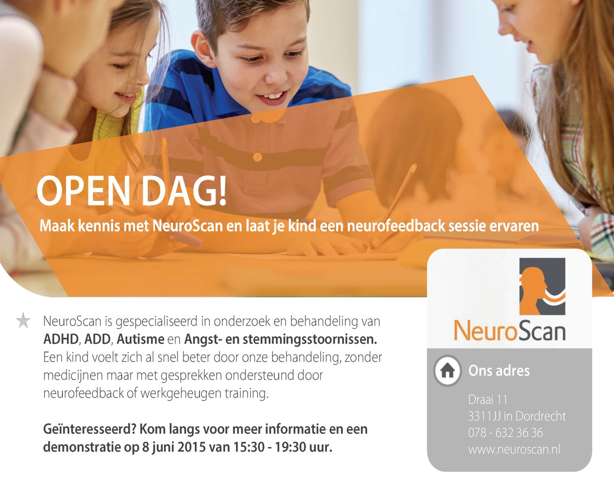 Van harte welkom tijdens onze open dag! Loop vrijblijvend binnen op maandag 8 juni tussen 15:30 en 19:30 u.