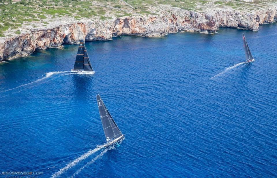 Great week in Menorca sailing the mini maxis. Home for a few days before next 52 event in PC.