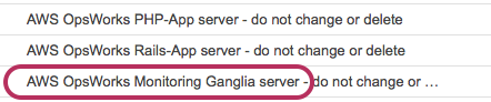 davidovich's tweet photo. I know it's nerdy Amazon stuff, but names like Ganglia just weird me out. #AWS #AWS_cloud http://t.co/xzfTj8U89M