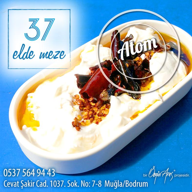 Acı olamadan meze yiyemem diyorsan 37 Elde Meze'nin Atom ile tanışmalısın...