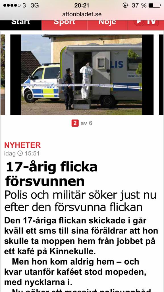 min älskade vän
R:ta och hjälp oss att hitta henne